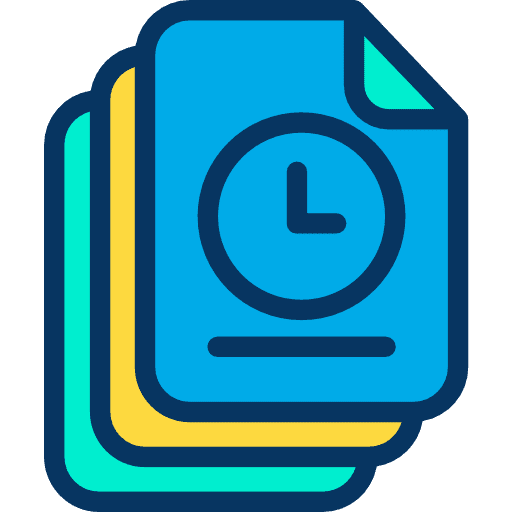 File files and folders waiting list file icon