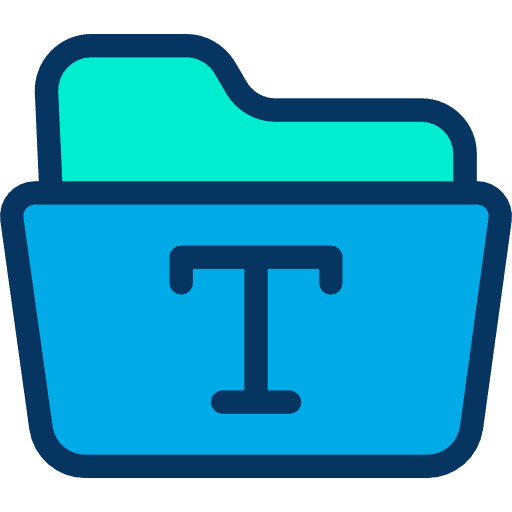 Folder storage data storage file storage icon