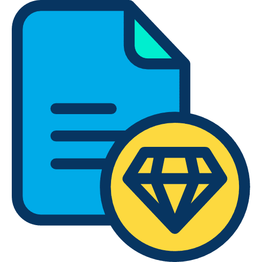 File files and folders document diamond icon