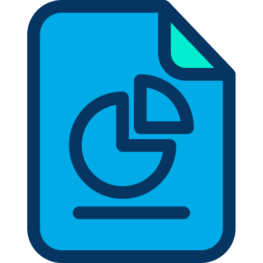 Analytics analytics files and folders interface icon