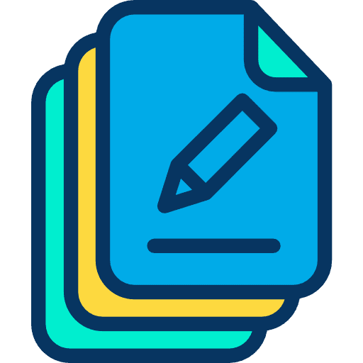 File archive edit files and folders icon