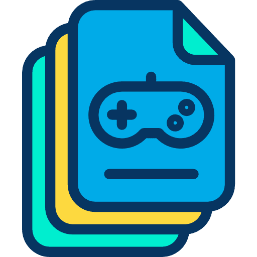 File archive gaming interface icon