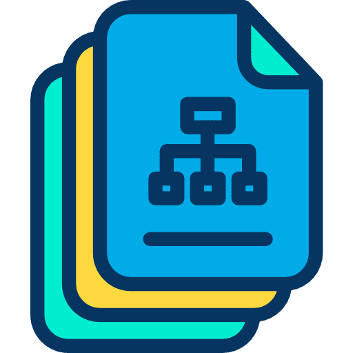 File file flow interface icon