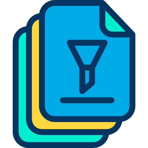 File files and folders interface filter icon