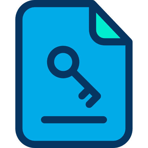File key files and folders document icon