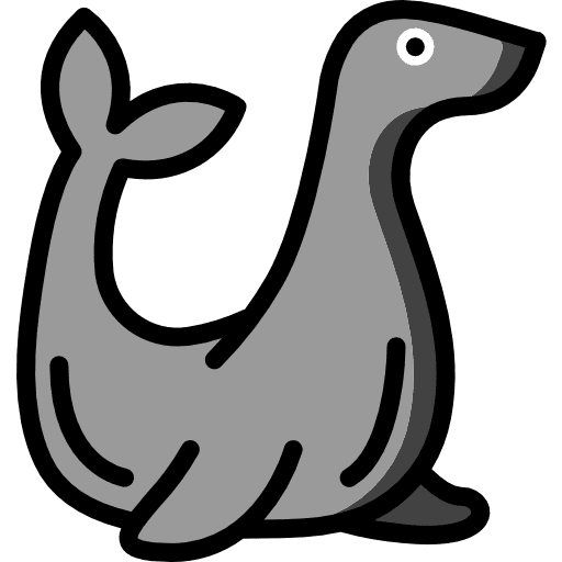 Seal seal animal kingdom wild life icon