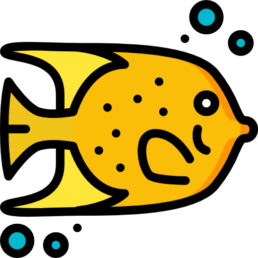Angelfish animals angelfish sea life icon