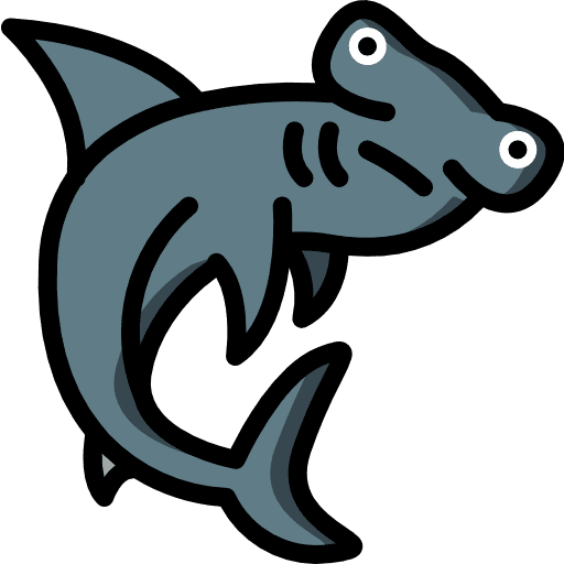 Hammerhead fish hammerhead fish sea life animal kingdom icon