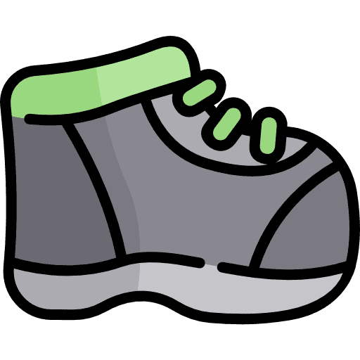 Boot camping boot footwear icon