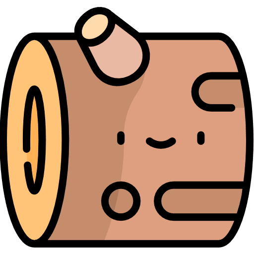 Trunk wood trees stack icon