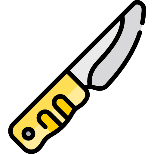 Knife knife food and restaurant rural icon