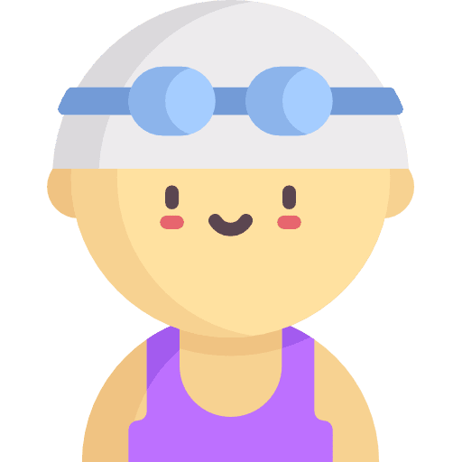 Swimmer swim sporty sport icon