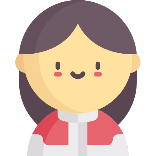 Racer woman avatar user icon
