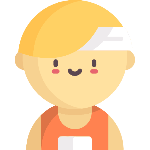 Runner sports and competition player avatar icon