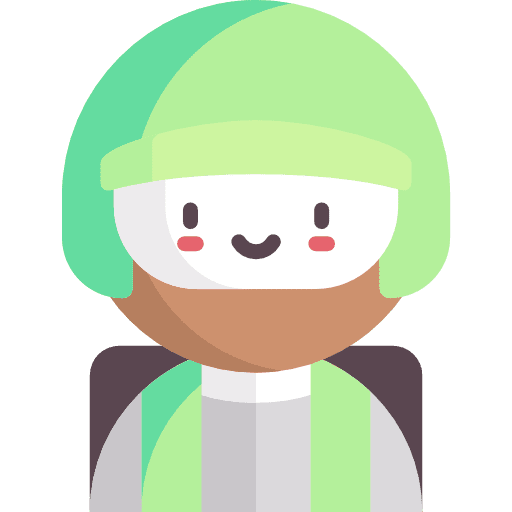 Parachutist sport skydiver profile icon