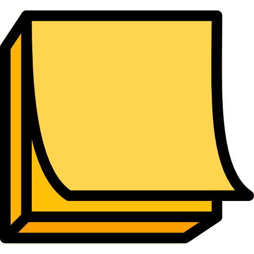Notes notepad notebook writing tool icon