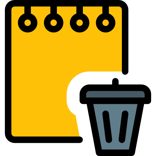 Notes interface writing tool notepad icon