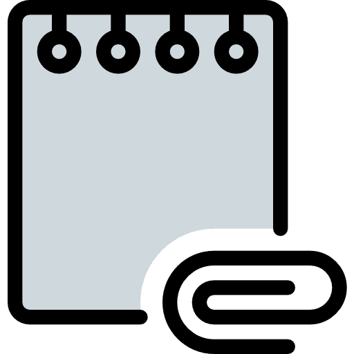 Notes notes miscellaneous writing icon