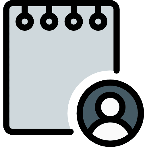 Notes interface writing tool tools and utensils icon