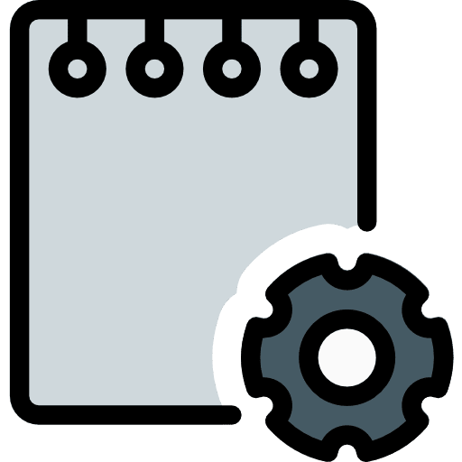 Notes writing notepad writing tool icon