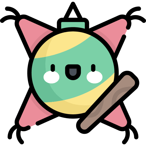 Piñata celebration decoration fun icon
