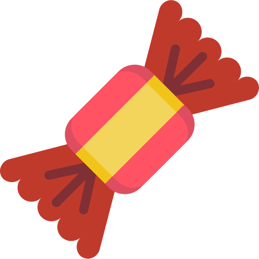 Candy dessert sugar toffee icon