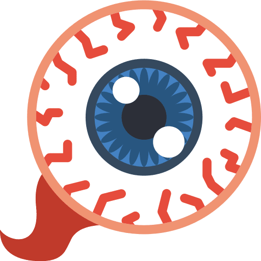 Eye halloween eye terror icon