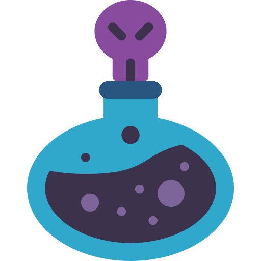 Poison potion poison halloween icon