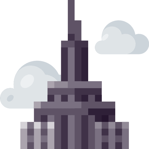 Empire state building monument empire state building landmark icon