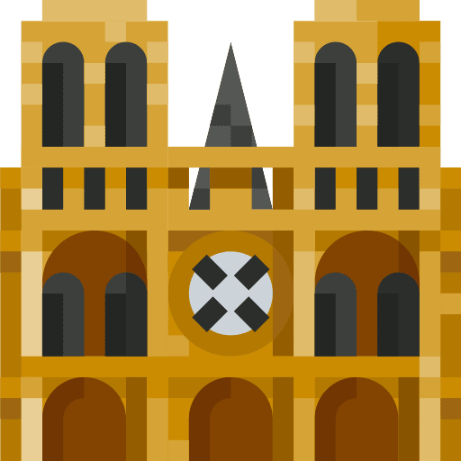 Notre dame notre dame cathedral paris icon