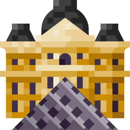 Louvre france louvre landmark icon