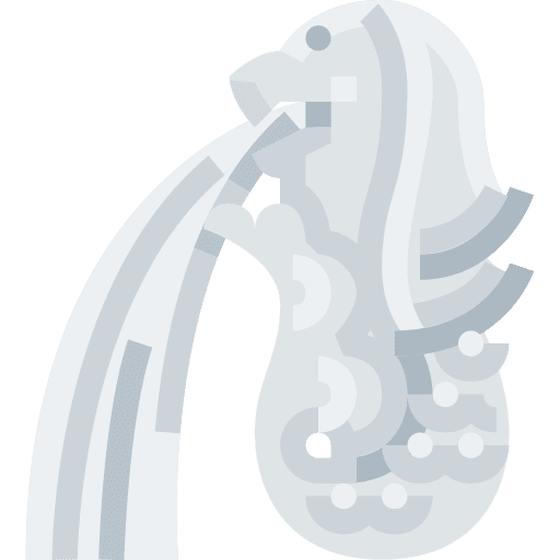 Merlion merlion monument architecture and city icon