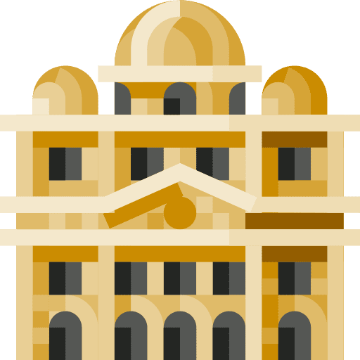 Vatican architecture and city saint peter travel icon