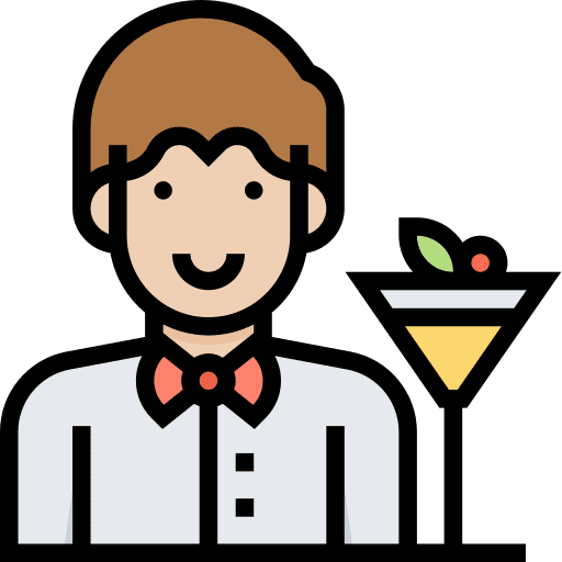 Bartender user barman avatar icon