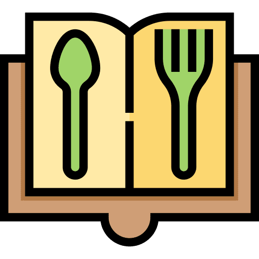Menu food education menu icon