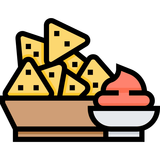 Nachos fast food snack food and restaurant icon