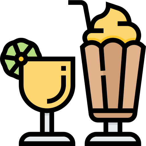 Beverage food and restaurant sweet smoothie icon