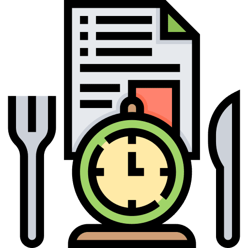 Menu menu files and folders cutlery icon