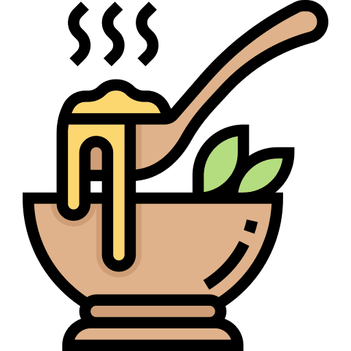 Porridge porridge spoon mush icon