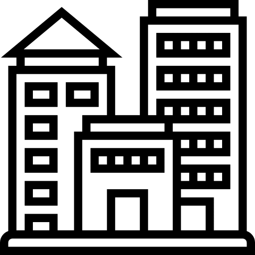 Building buildings architectonic city icon