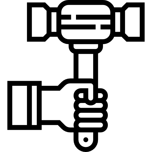 Hammer house repair tool construction and tools icon