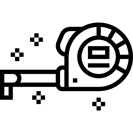 Tape tools tape tape measure icon