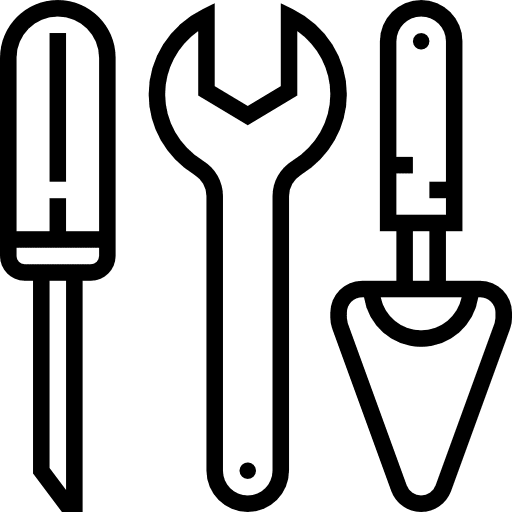 Tools construction construction and tools trowel icon