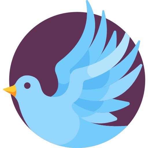 Dove animals pigeon bird icon