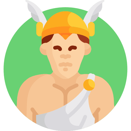 Hermes hermes greek mythology icon