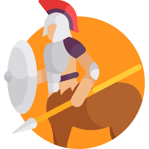 Centaur greek mythology fairy tale icon