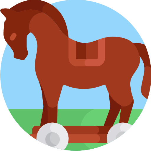Trojan horse greece multimedia horse icon