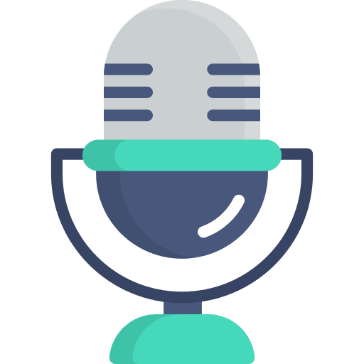 Audio audio voice microphone icon