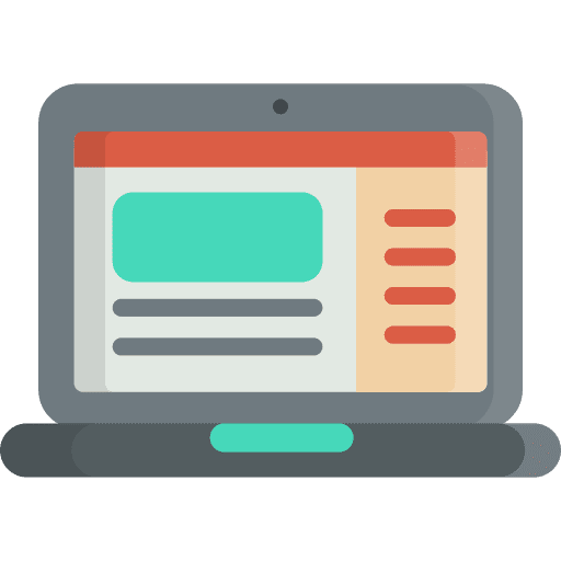 Laptop technology electronic laptop icon