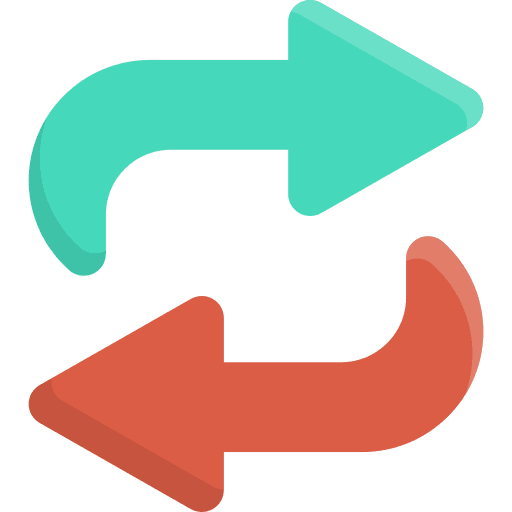 Share export ui right arrow icon